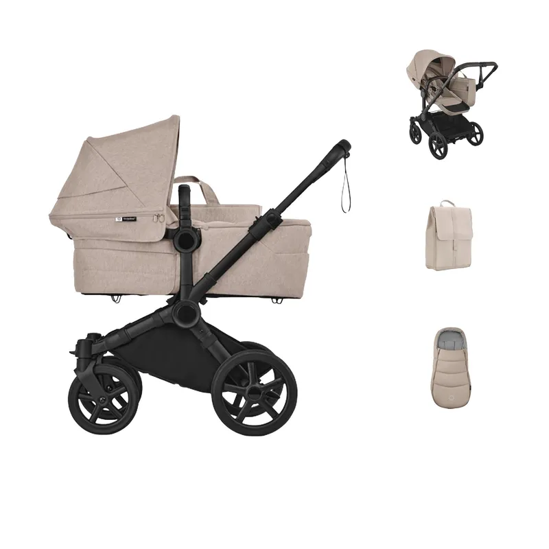 Bugaboo Donkey 6 2-in-1 Kinderwagen - Essentiële Bundel