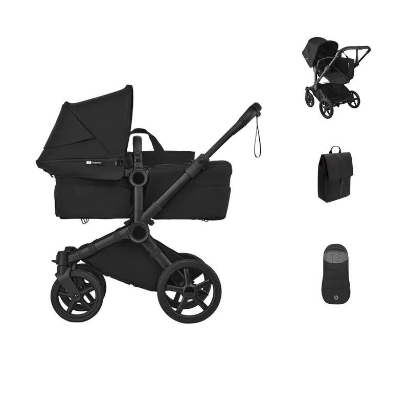 Bugaboo Donkey 6 2-in-1 Kinderwagen - Essentiële Bundel