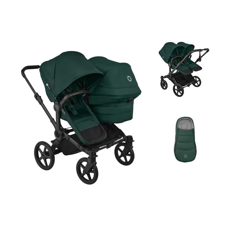 Bugaboo Donkey 6 Geschwisterkinderwagen - Essentiële Bundel
