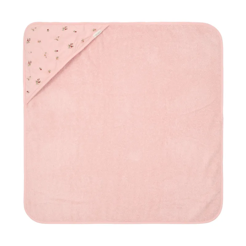 Little Dutch Badecape Bestickt - Blossom - 75 x 75 cm