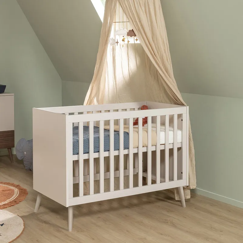 Europe Baby Sev Babybett 60 x 120 – Cashmere/Cashmere