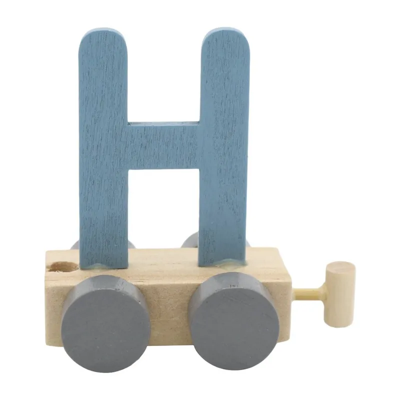 Charl's Toys Buchstabe Zug H Blau