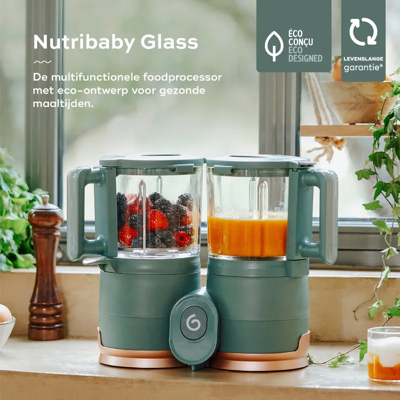 Babymoov Nutribaby Glas - Forest Green