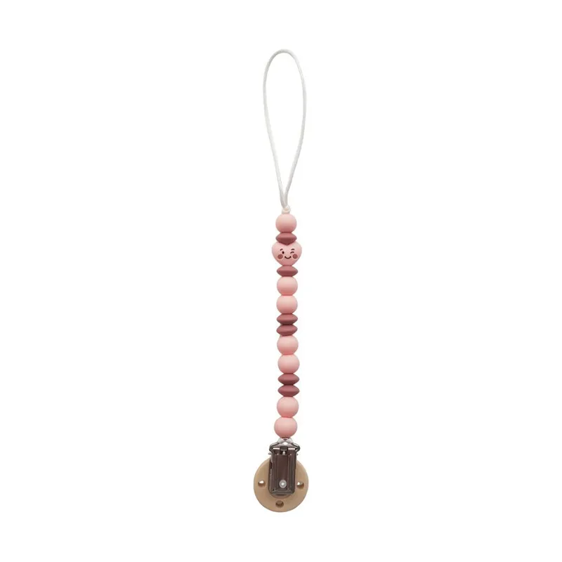 Chewies & More Schnullerkette - Chewie Clip Sweet Heart - Pink