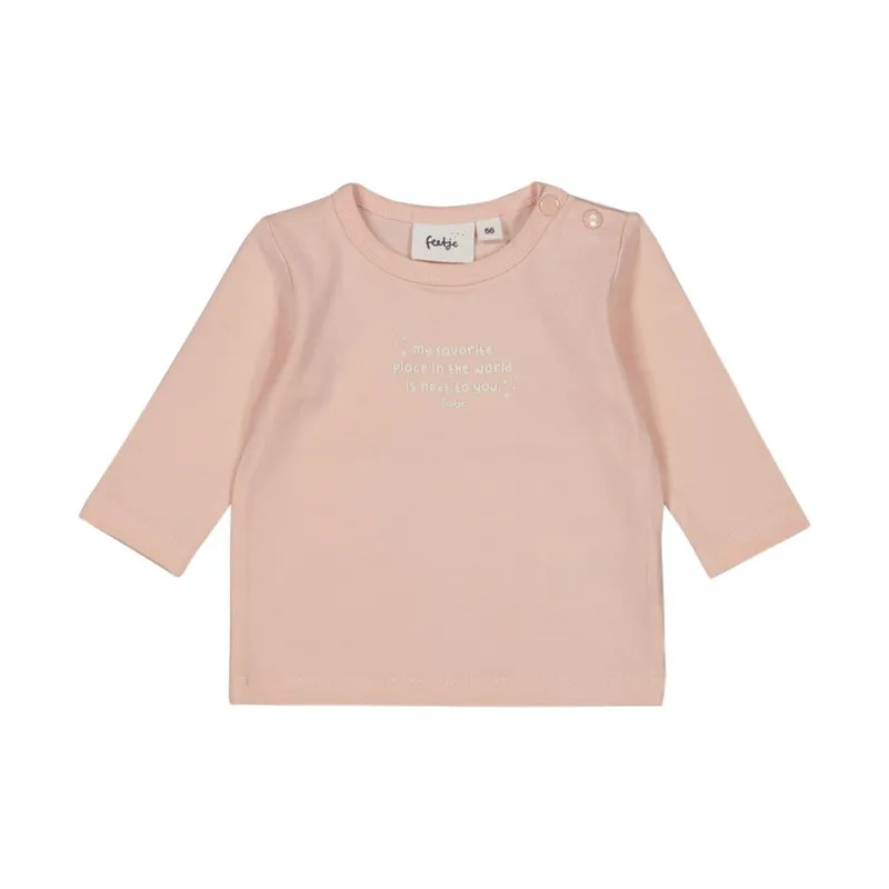 Feetje The Magic is in You Quote Longsleeve – Gr. 68 – Rosa