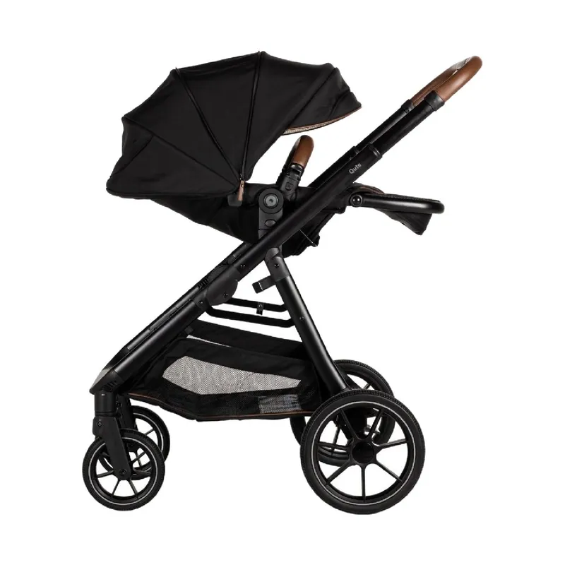 Qute Q-Journey Kinderwagen - Schwarz / Schwarz