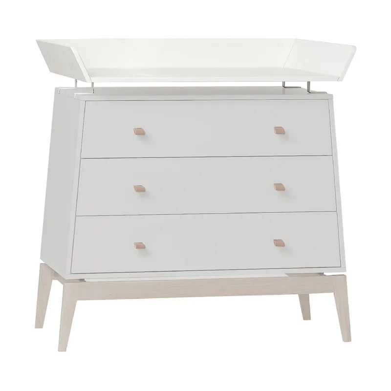 Leander Luna Wickelaufsatzplatte White
