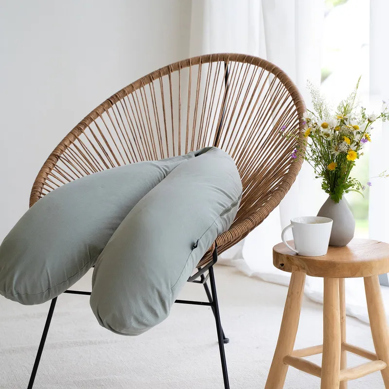 Julius Zöllner Stillkissen - Uni Aloe - 190 cm