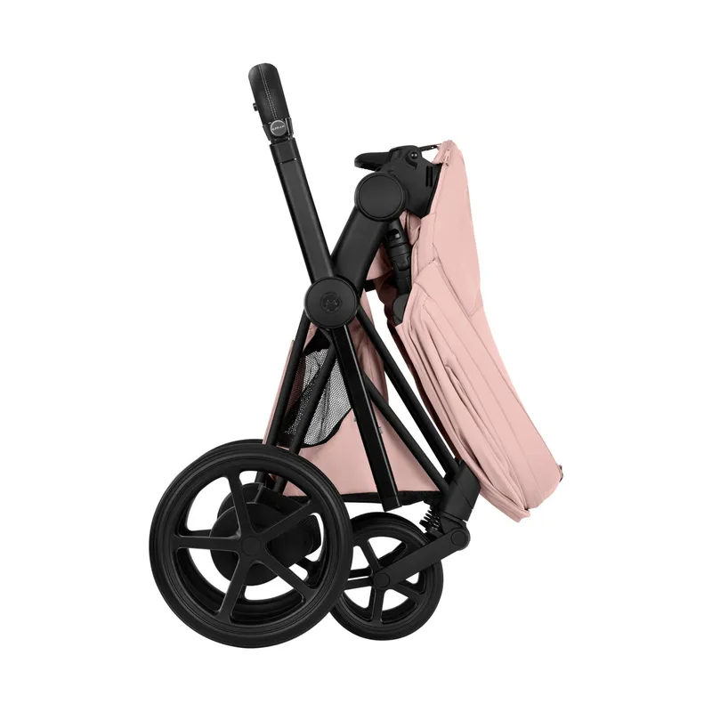 Cybex e-Priam 5 Style Kinderwagen 2-in-1 - Mattschwarzes Gestell