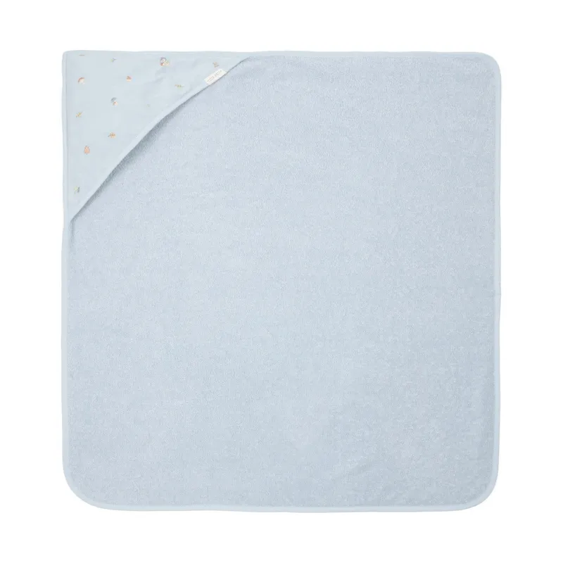 Little Dutch Badecape - Baby Blue - 100x100 cm