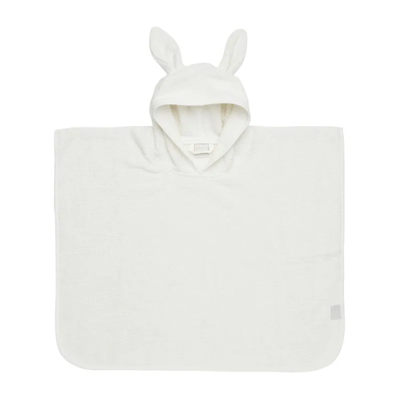 Jollein Badeponcho Ohren - Frottee - Ivory