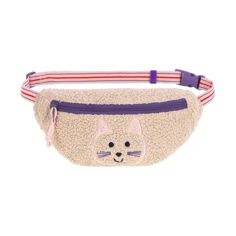 Lässig Kids Bauchtasche - Team Cat - Beige