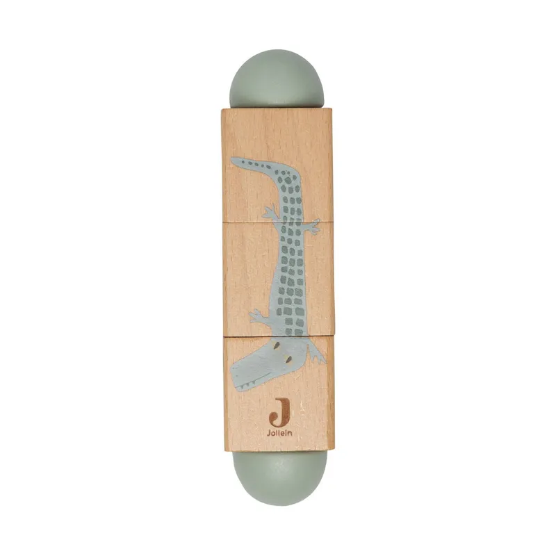 Jolein Jungle Jambo Holz-Drehpuzzle