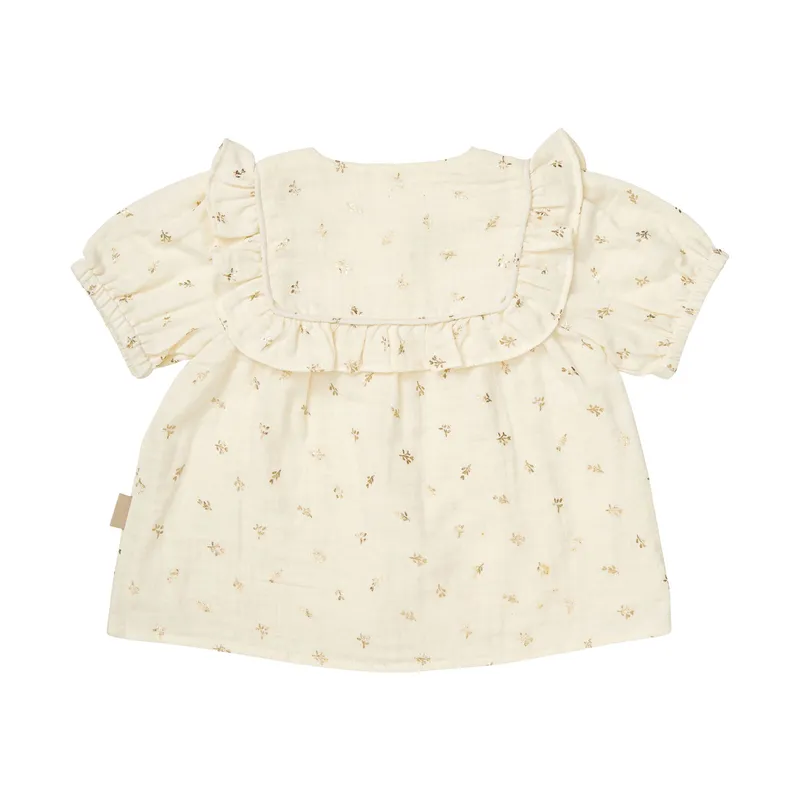 Cam Cam Copenhagen Cleo Bluse - Größe 68 - Gold Flower