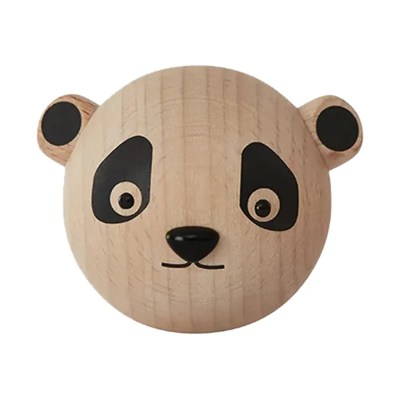 OYOY Panda Wandhaken - Nature