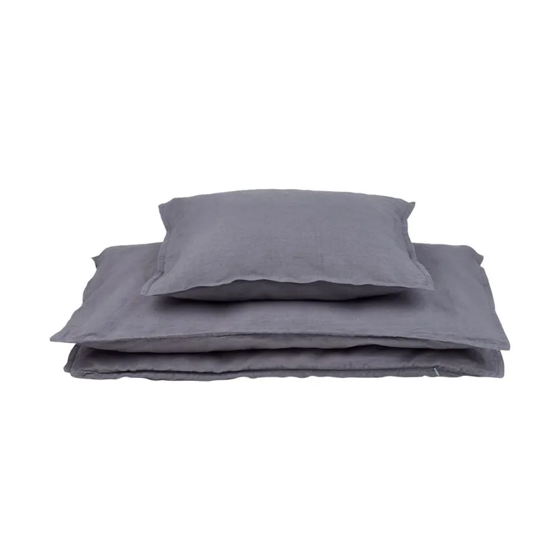 Liewood Fin Bettbezug Stone Grey 100 x 140 cm 