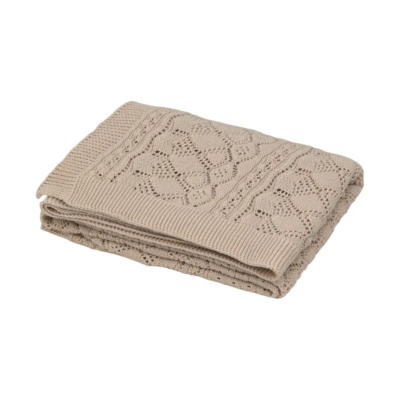 Cam Cam Copenhagen Pointelle Gestrickte Baby Decke - Hazel