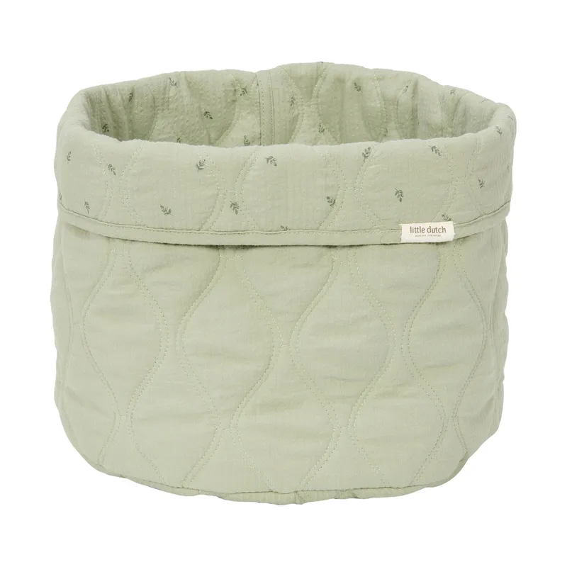 Little Dutch Kommodenkörbchen Groß – Pure – Sage – 30 x 25 cm