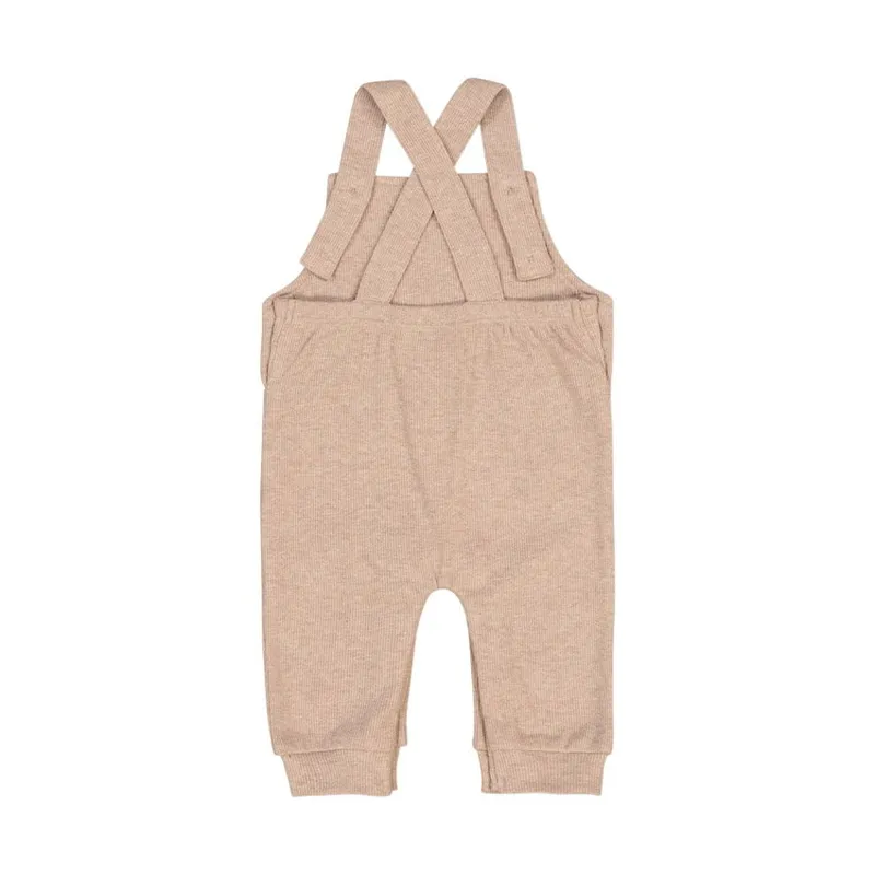 Feetje The Magic is in You Rippen Latzhose - Größe 50 - Taupe Melange