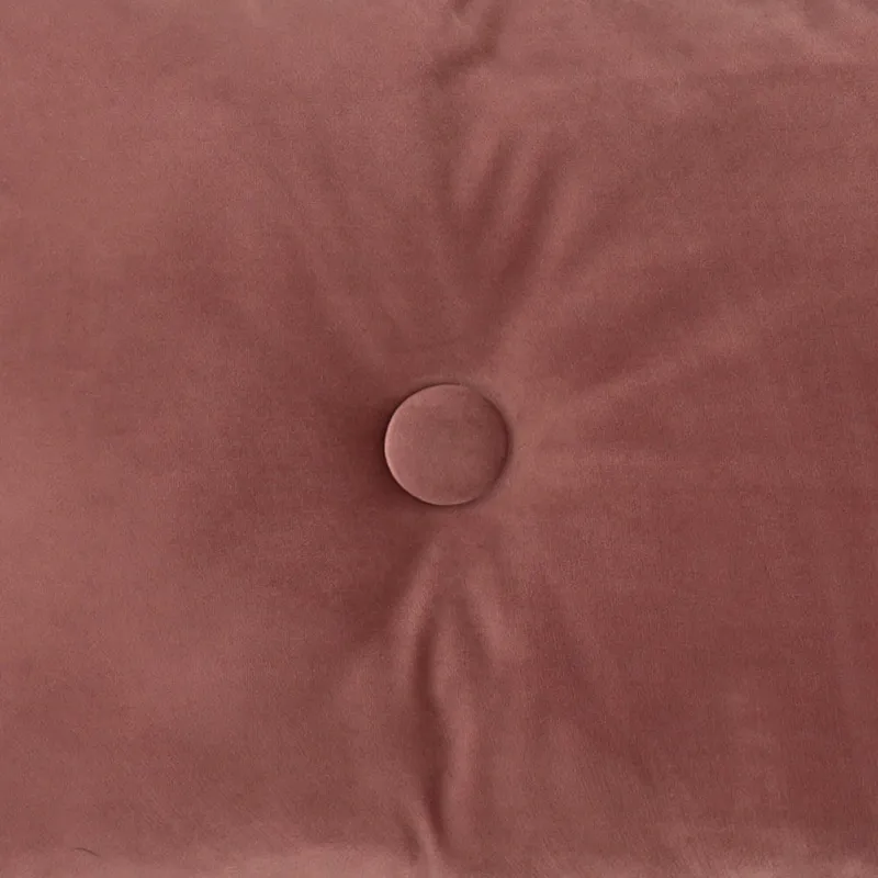 Overseas Velours Button Kissen