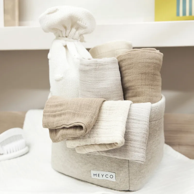 Meyco Baby Hydrofiele Monddoekjes - 3 Stuks