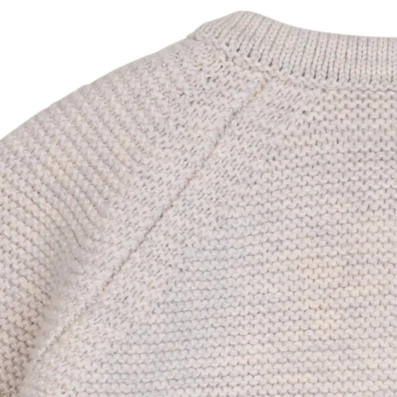 Lodger Strickjacke Knit - Größe 62 - Merinowolle - Birch