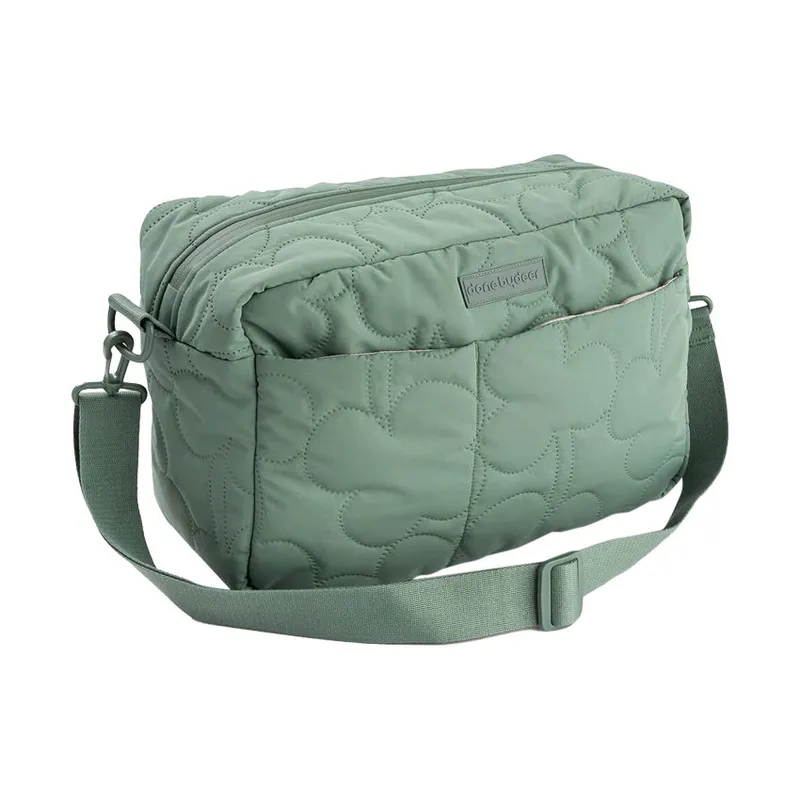 Done By Deer Wickeltasche - Quilted - Green