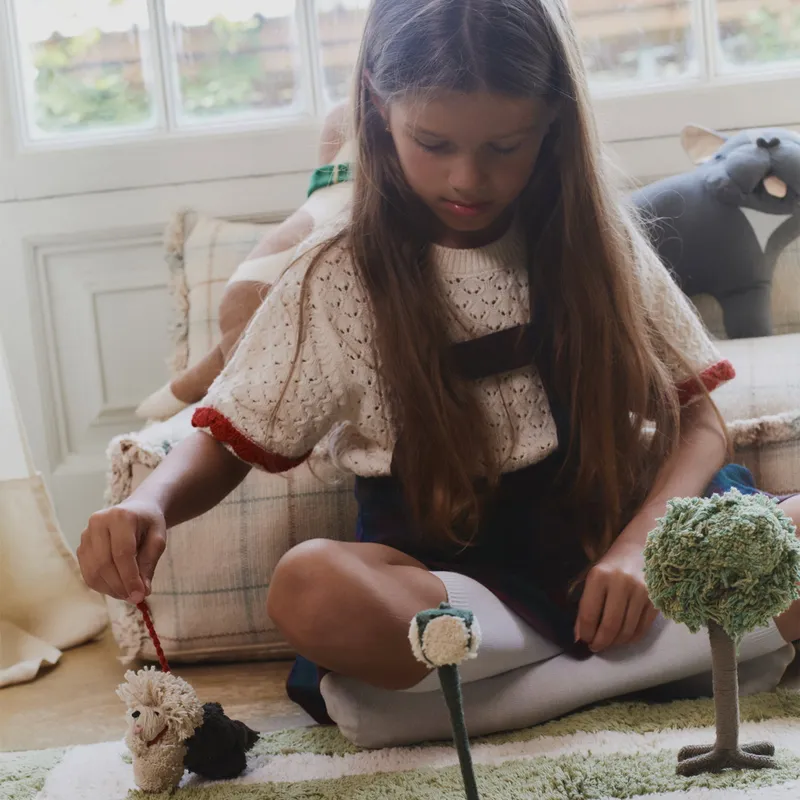 Lorena Canals Waschbarer Teppich – Hyde Park – 90 x 130 cm