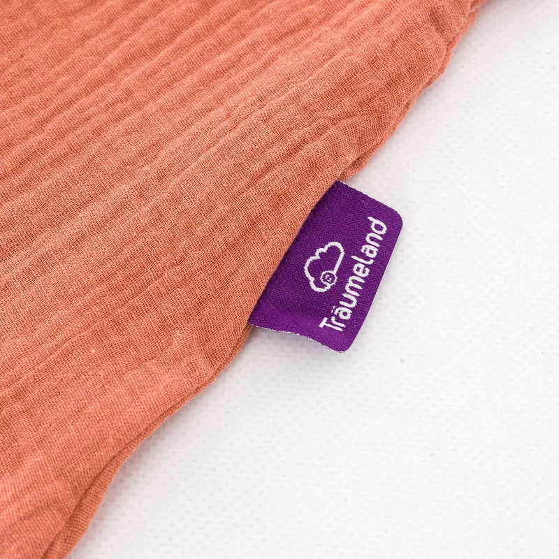 Träumeland Liebmich Sommerschlafsack - 70 cm - Musselin - Apricot