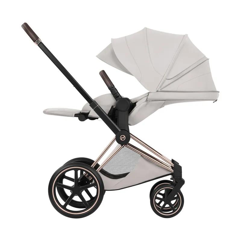 Cybex Kinderwagen 2-in-1 - Priam 5 Style - Rosegold/City Grey