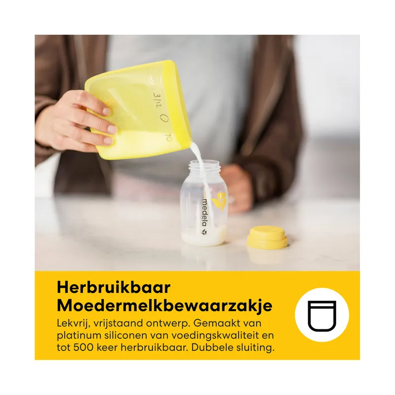 Medela Muttermilchaufbewahrungsset- Alles-in-einem