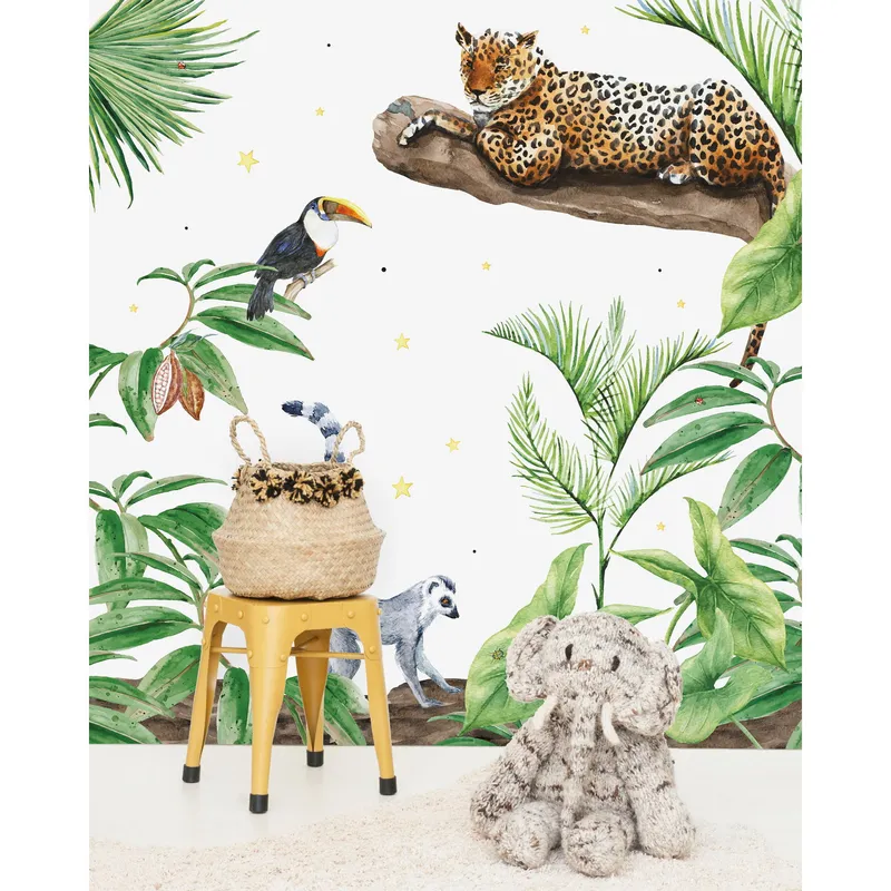 Creative Lab Amsterdam Jungle Tiger Tapete 300 x 280 cm