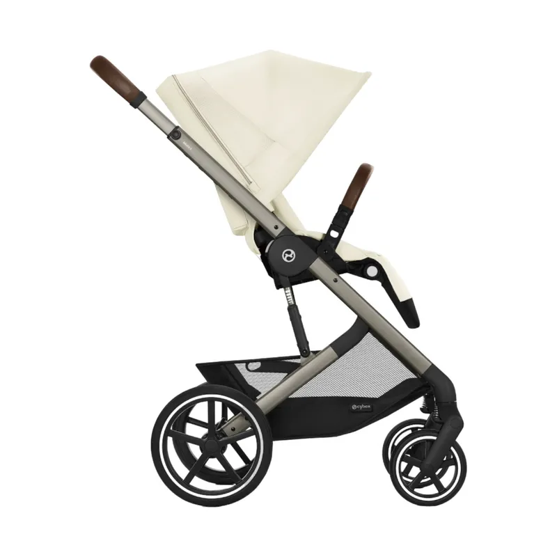 Cybex Balios S Lux-3 Kinderwagen - Seashell Beige/Light Beige