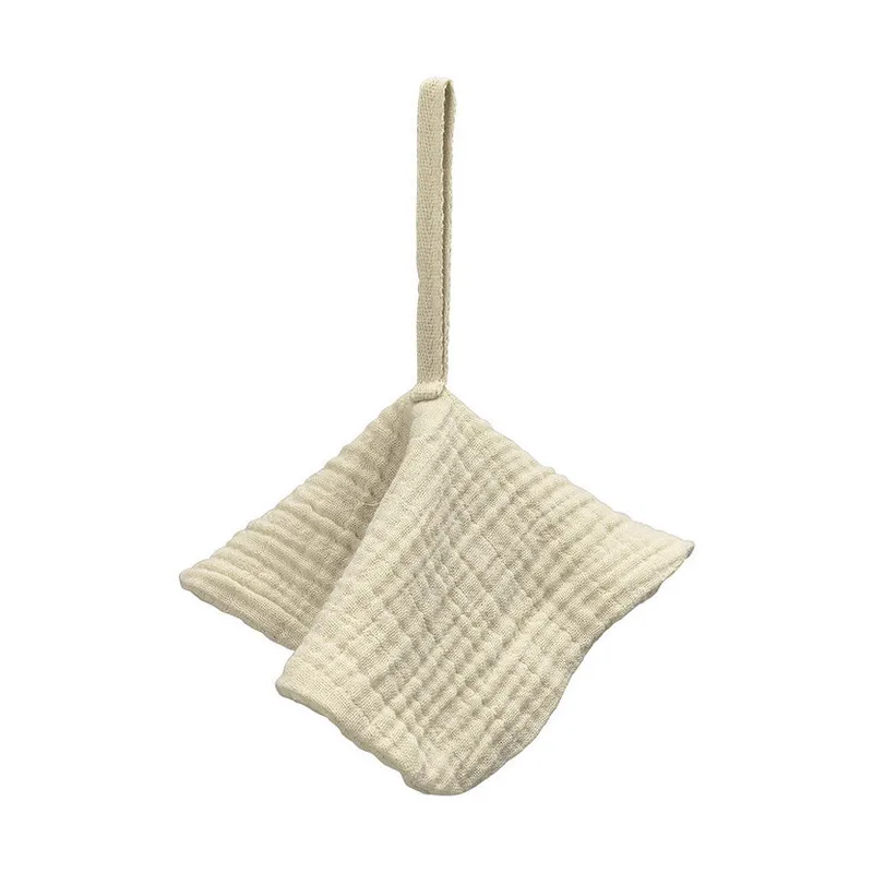 Meyco Baby Schnullertuch - Uni - Pre-Washed Hydrophil - Soft Sand