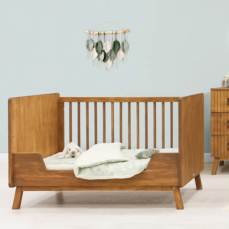 Bopita Senna Sofabett - Rose / Wood - 70 x 140 cm
