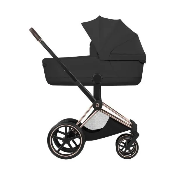 Cybex Priam 5 Comfort Kinderwagen Bundle – Rosegold/Sepia Black