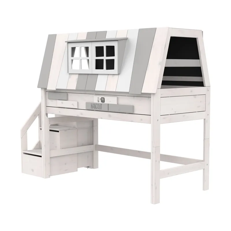 LIFETIME Kidsrooms Halbhohes Bett My Hangout 
