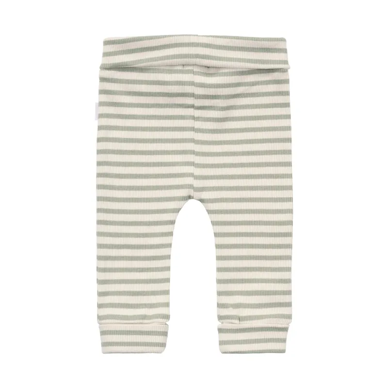 Noppies Hose Stripe Regular Fit - Größe 50 - Iceberg Green