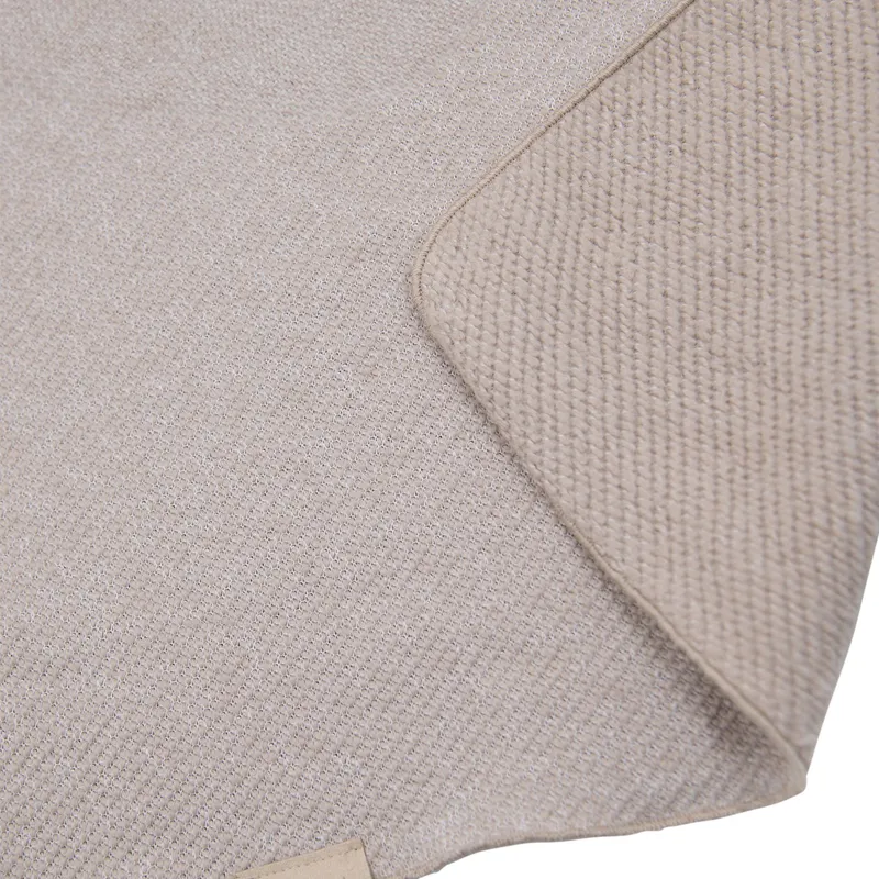 Bamboom Brushed Babydecke - 80x80 cm - Melange Sand