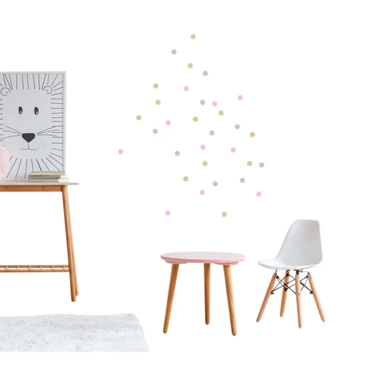 LM Baby Art Konfetti-Punkte Wandsticker