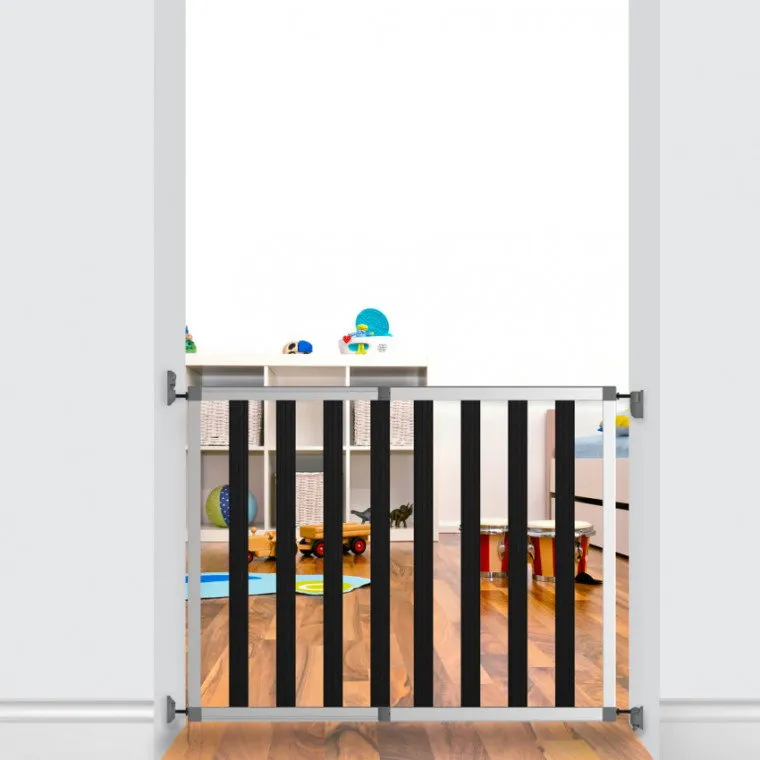 Noma Ikon Treppenschutzgitter Aluminium / Schwarz
