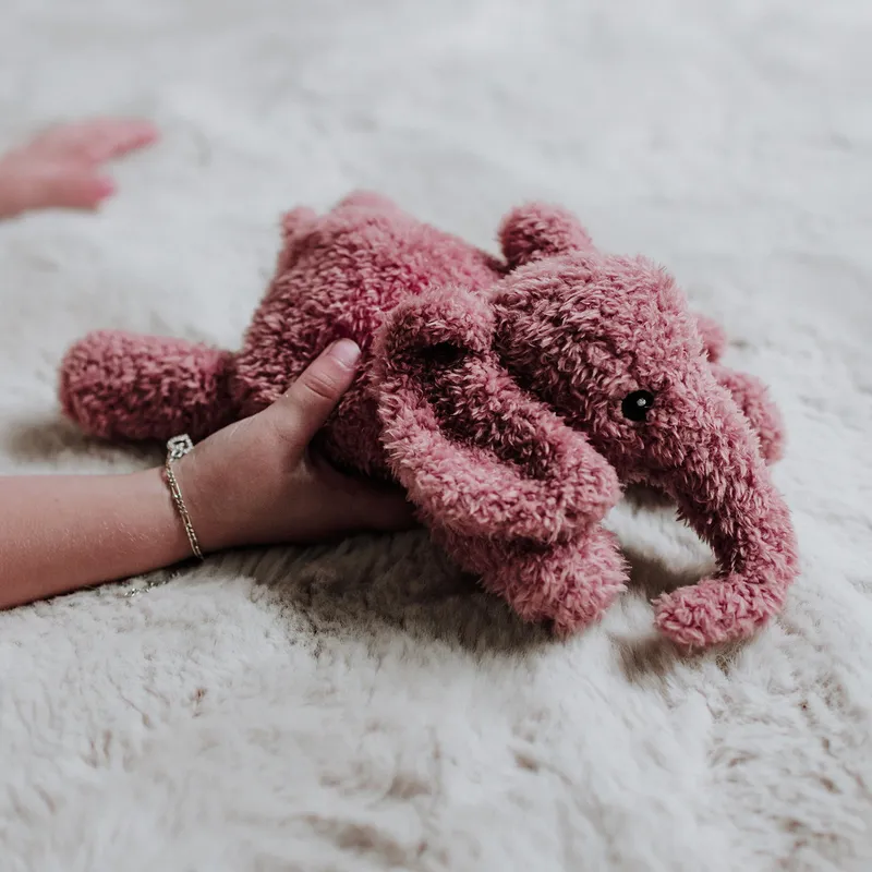 Flow Amsterdam Kuscheltier Light George - Rosa