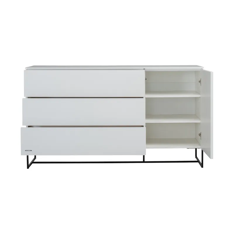 Kidsmill Intense II Kommode XL Mattweiß