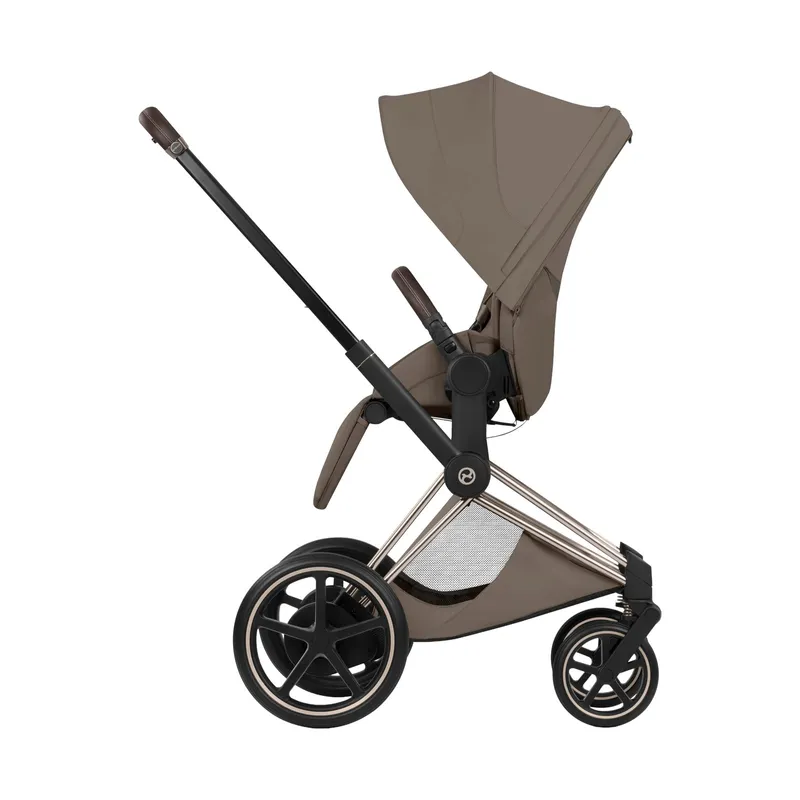 Cybex Kinderwagen 2-in-1 - e-Priam 5 Style - Chrome Brown Frame