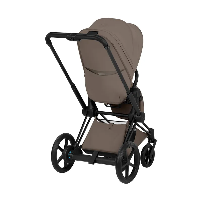 Cybex e-Priam 5 Style Kinderwagen 2-in-1 - Mattschwarzes Gestell