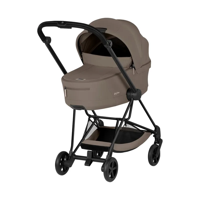 Cybex Mios Comfort Kinderwagen 2-in-1 - Matt Black/Coconut Brown