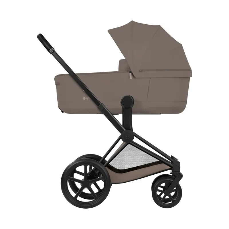 Cybex Priam 5 Comfort Kinderwagen 2-in-1 - Matt Black / Coconut Brown