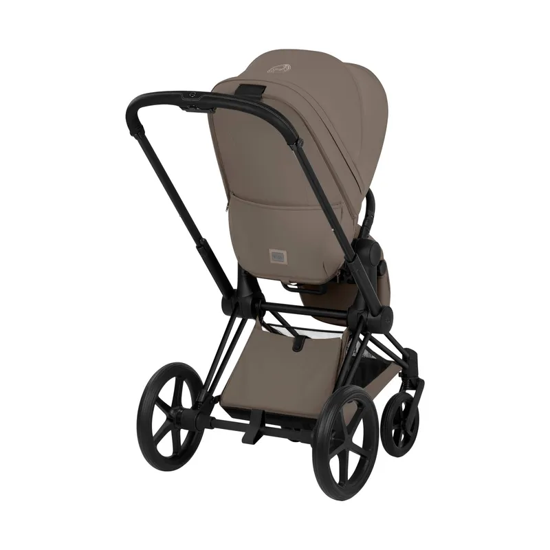 Cybex Priam 5 Comfort Kinderwagen 2-in-1 - Matt Black / Coconut Brown