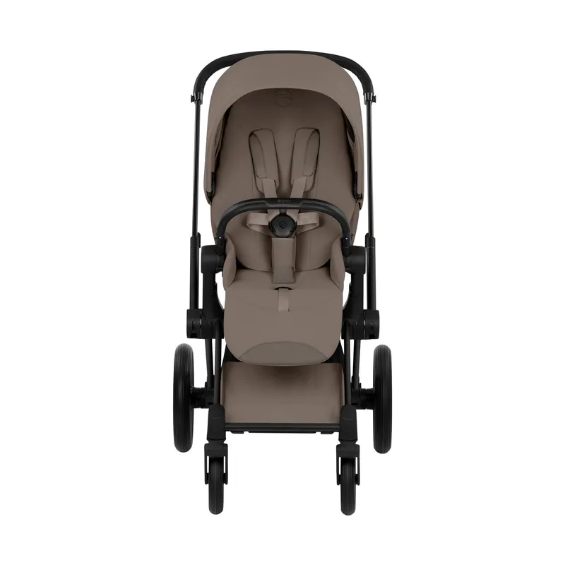 Cybex Kinderwagen 2-in-1 - Priam 5 Style - Matt Black/Coconut Brown
