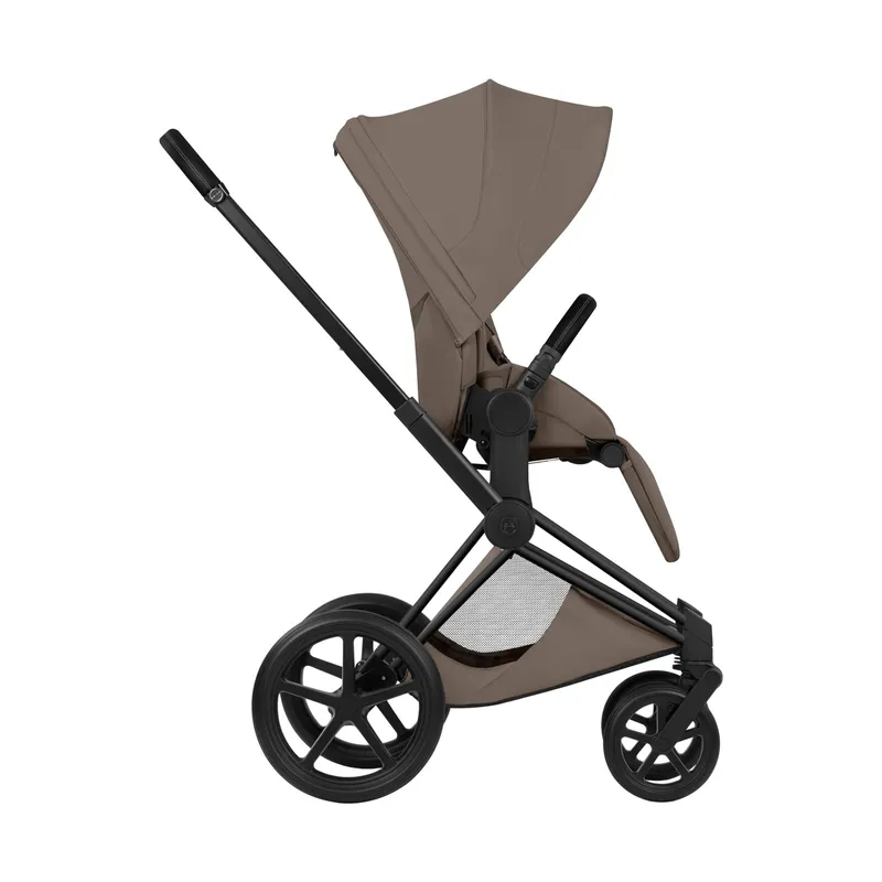 Cybex Kinderwagen 2-in-1 - Priam 5 Style - Matt Black/Coconut Brown